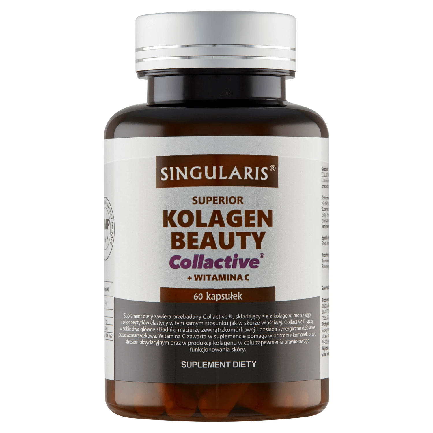 Singularis Superior Beauty Collagen Collactive + Vitamina C, 60 capsule