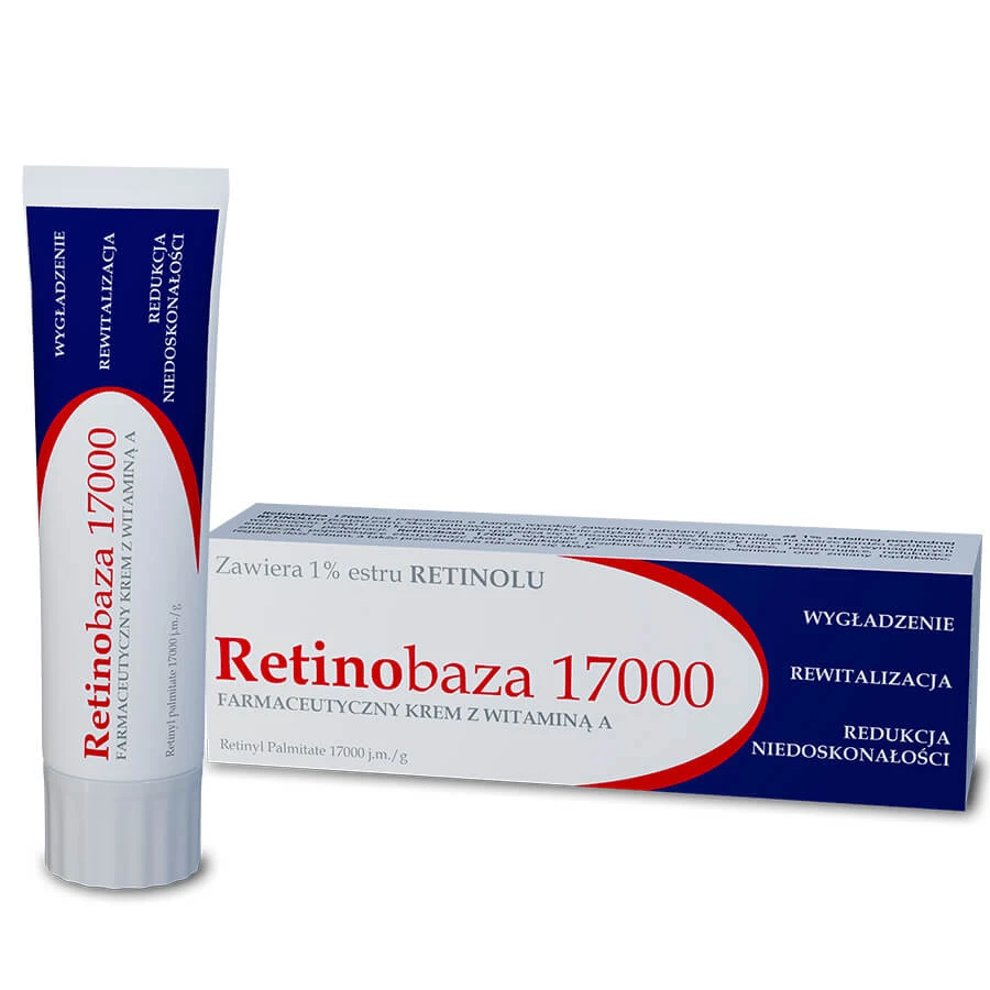 Cremă farmaceutică Retinobaza 17000 cu vitamina A, 30 g, Farmapol