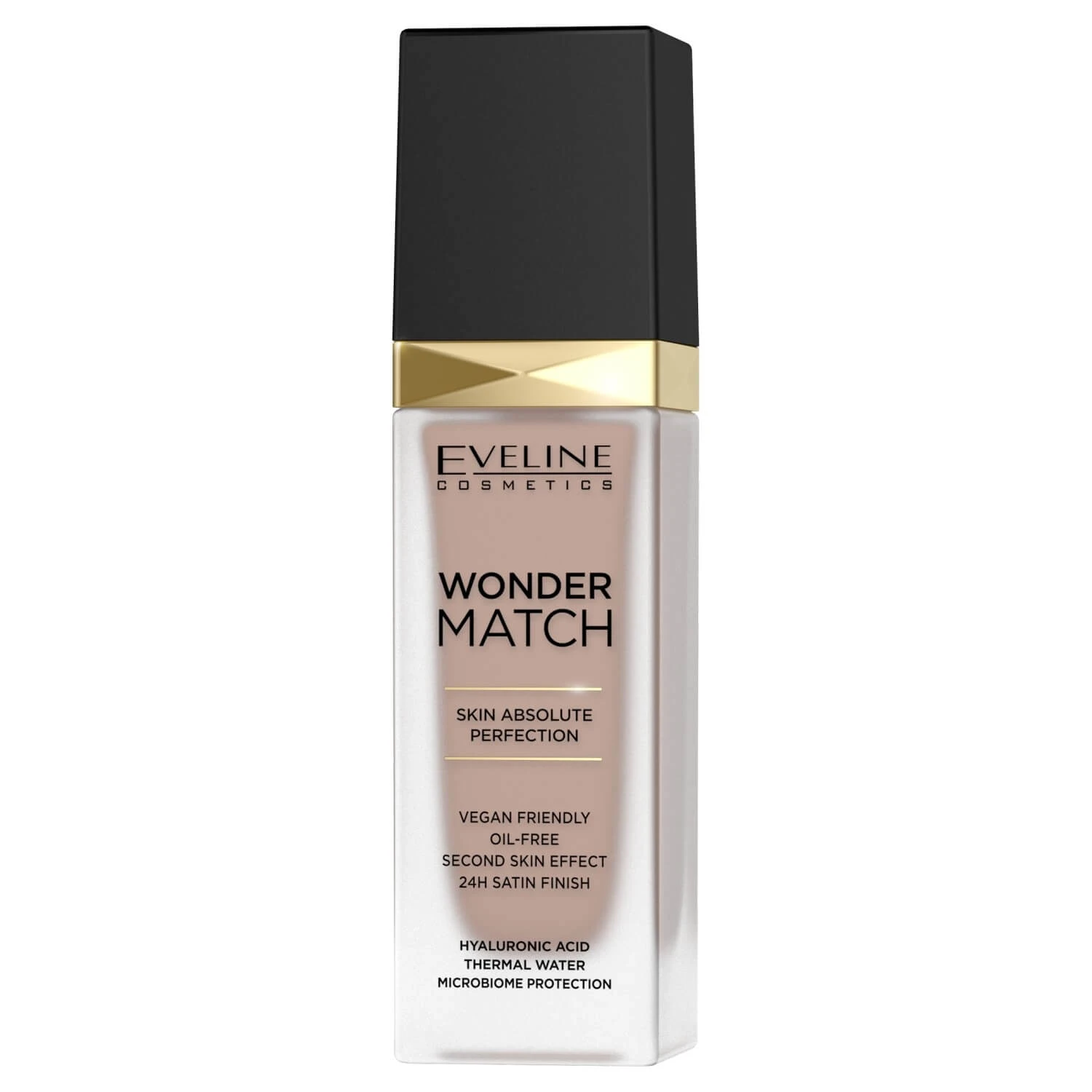 Eveline Cosmetics Wonder Match, fond de ten de lux, nr. 45 Miere, 30 ml