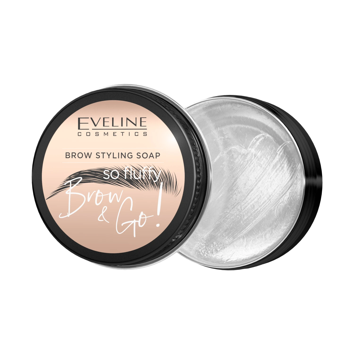 Eveline Cosmetics Brow & Go, săpun pentru stilizarea sprâncenelor, 25 g
