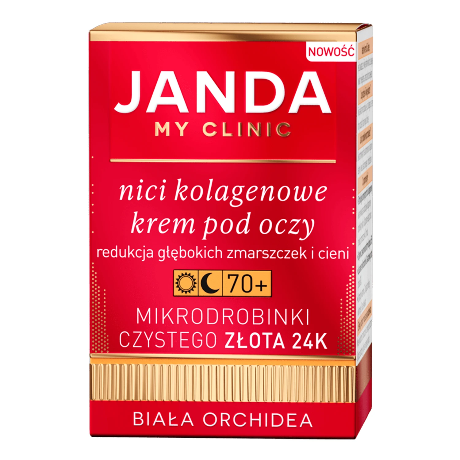 Janda My Clinic Collagen Threads 70+, cremă de ochi, 15 ml