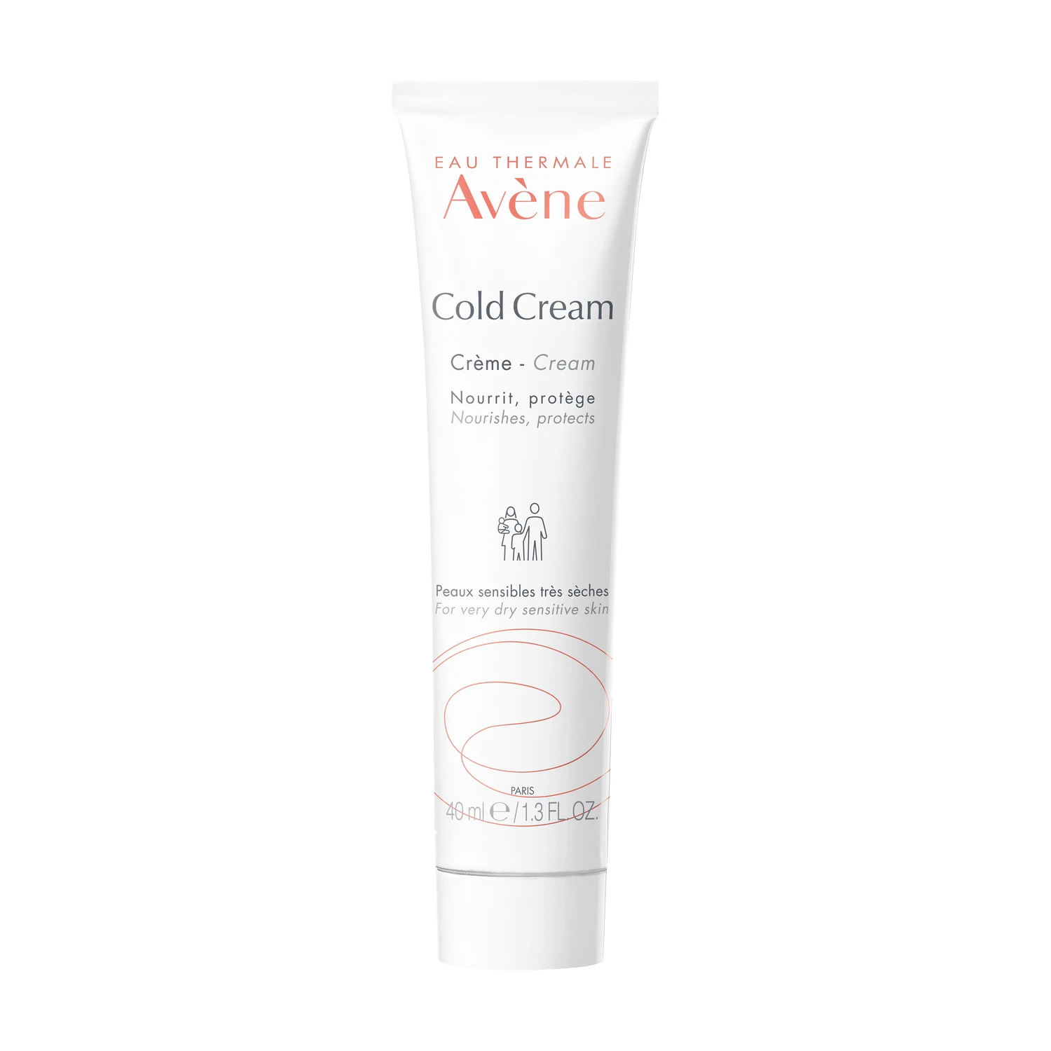 Avene Cold Cream, cremă pentru față și corp, piele sensibilă și foarte uscată, 40 ml