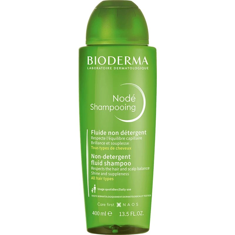 Bioderma Node Fluide, șampon pentru utilizare frecventă, toate tipurile de păr, 400 ml