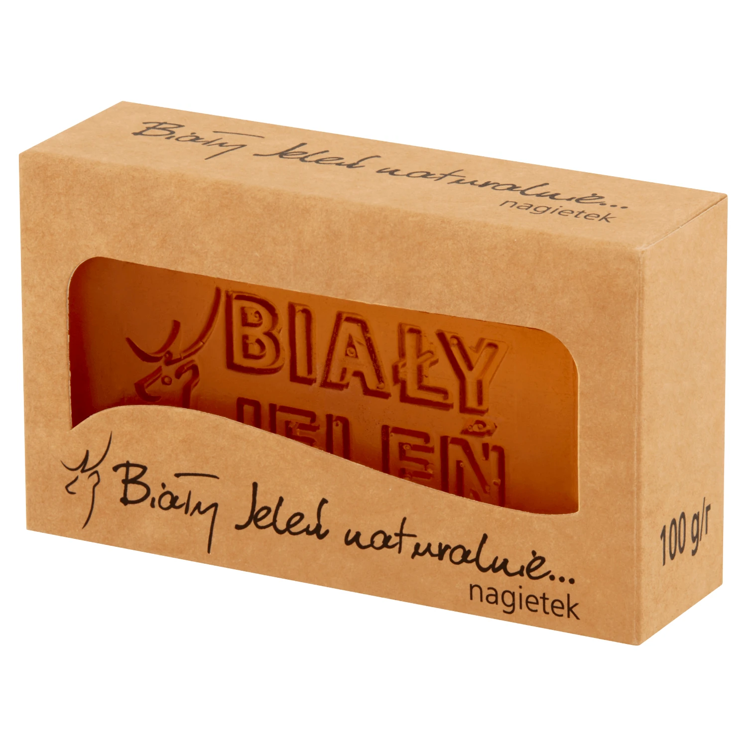 Jeleń alb, săpun de glicerină, calendula, 100 g