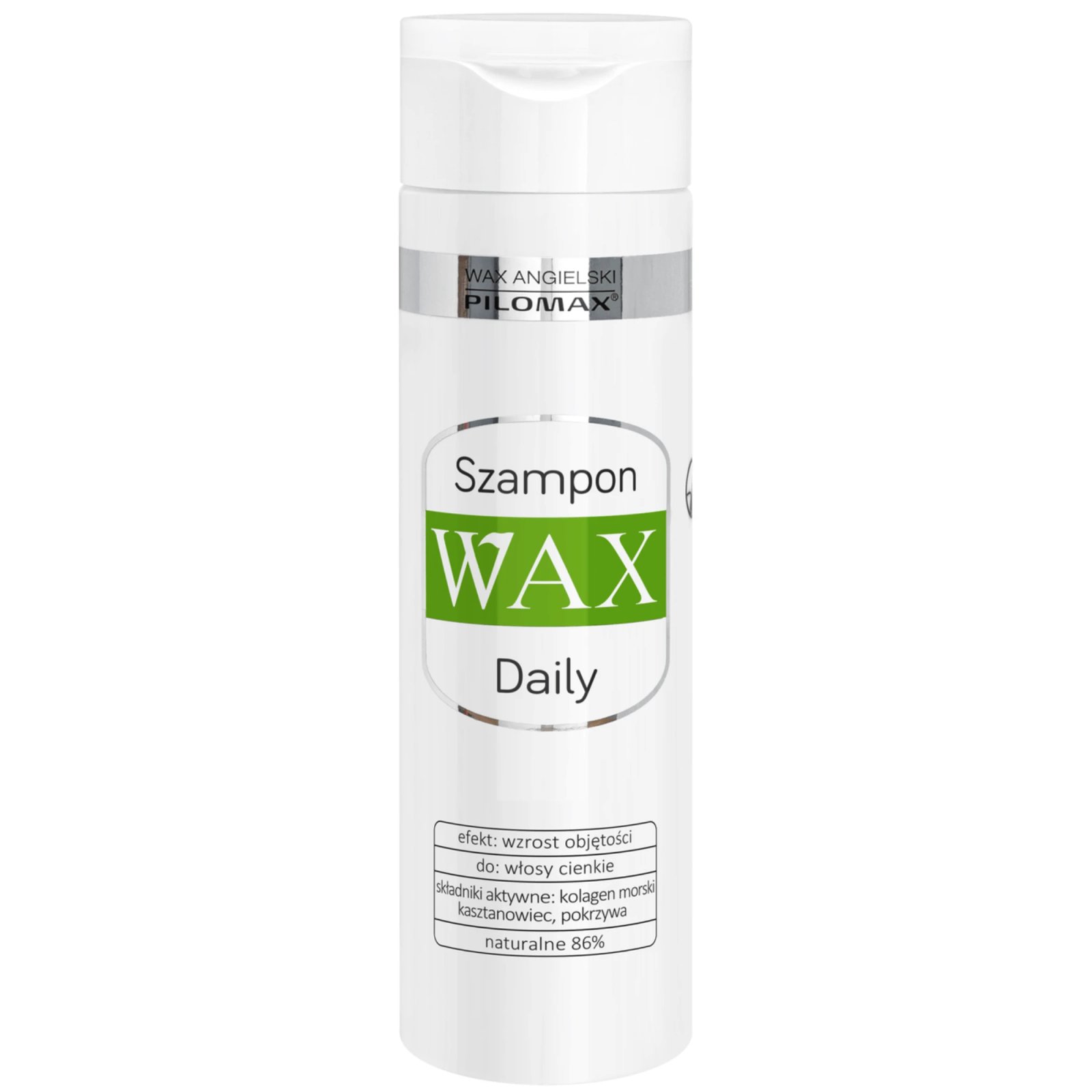 WAX Pilomax Daily, șampon pentru păr subțire fără volum, 200 ml
