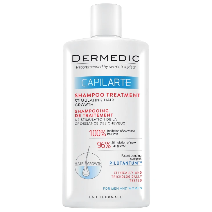 Dermedic Capilarte, șampon de tratament pentru stimularea creșterii părului, 300 ml