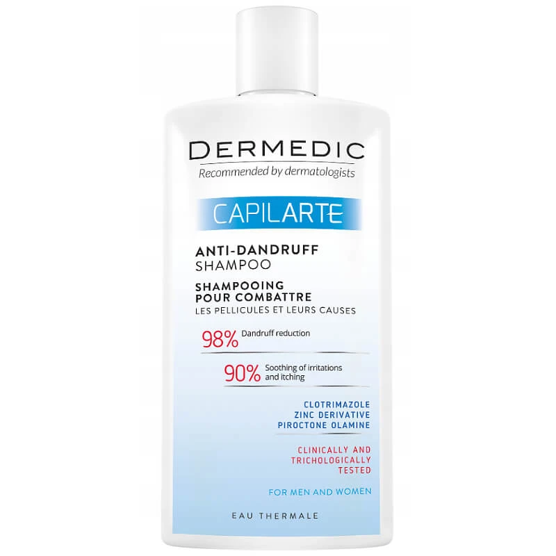 Dermedic Capilarte, șampon pentru a combate mătreața și cauzele acesteia, 300 ml