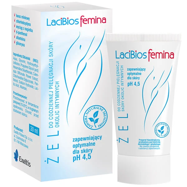 Lacibios Femina, gel de îngrijire intimă zilnică, 30 ml