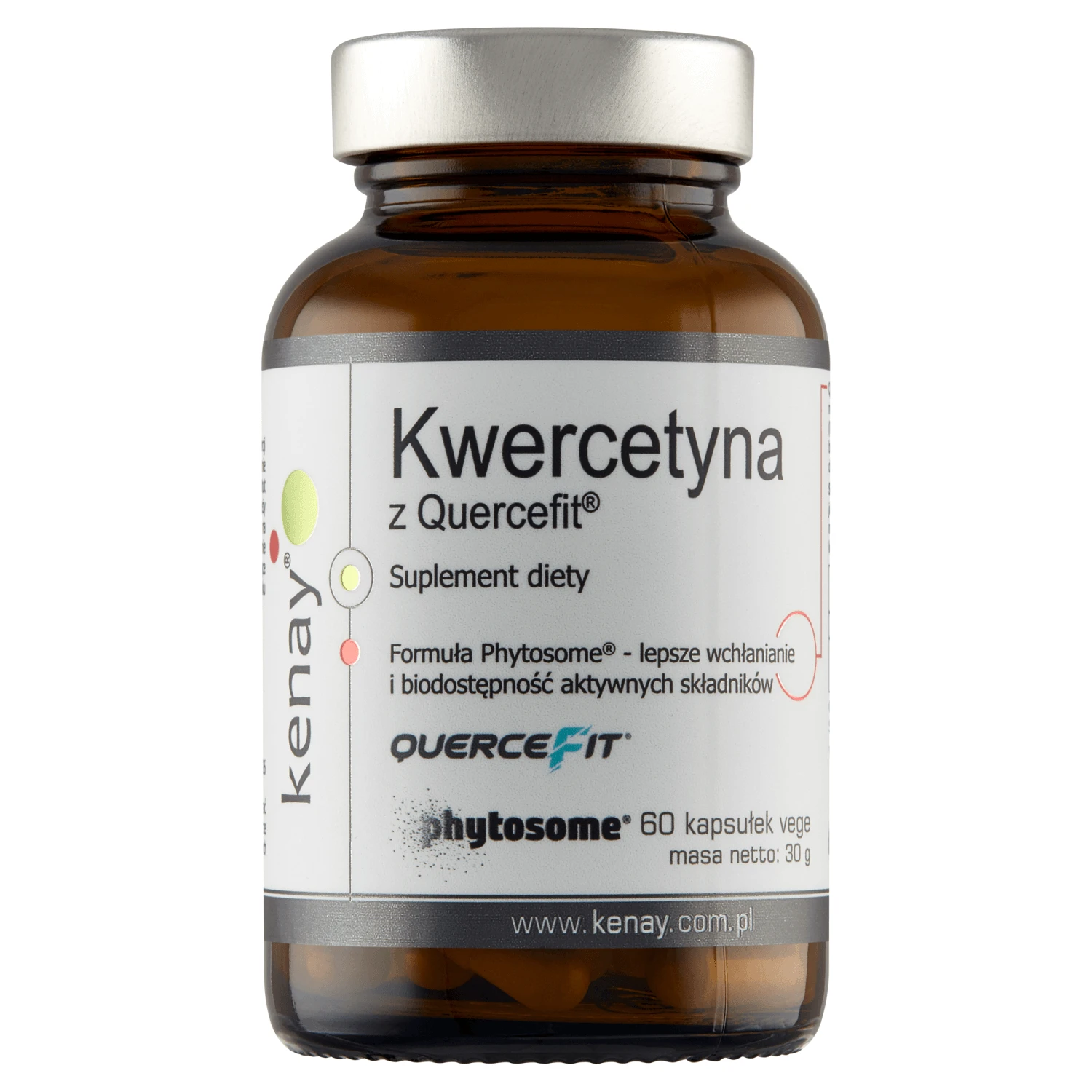 Kenay Quercetin cu Quercefit, 60 capsule vegetale