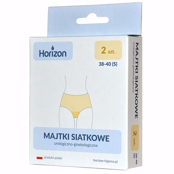 Horizon, chiloți din plasă, urologic-ginecologic, mărimea 38-40, 2 bucăți