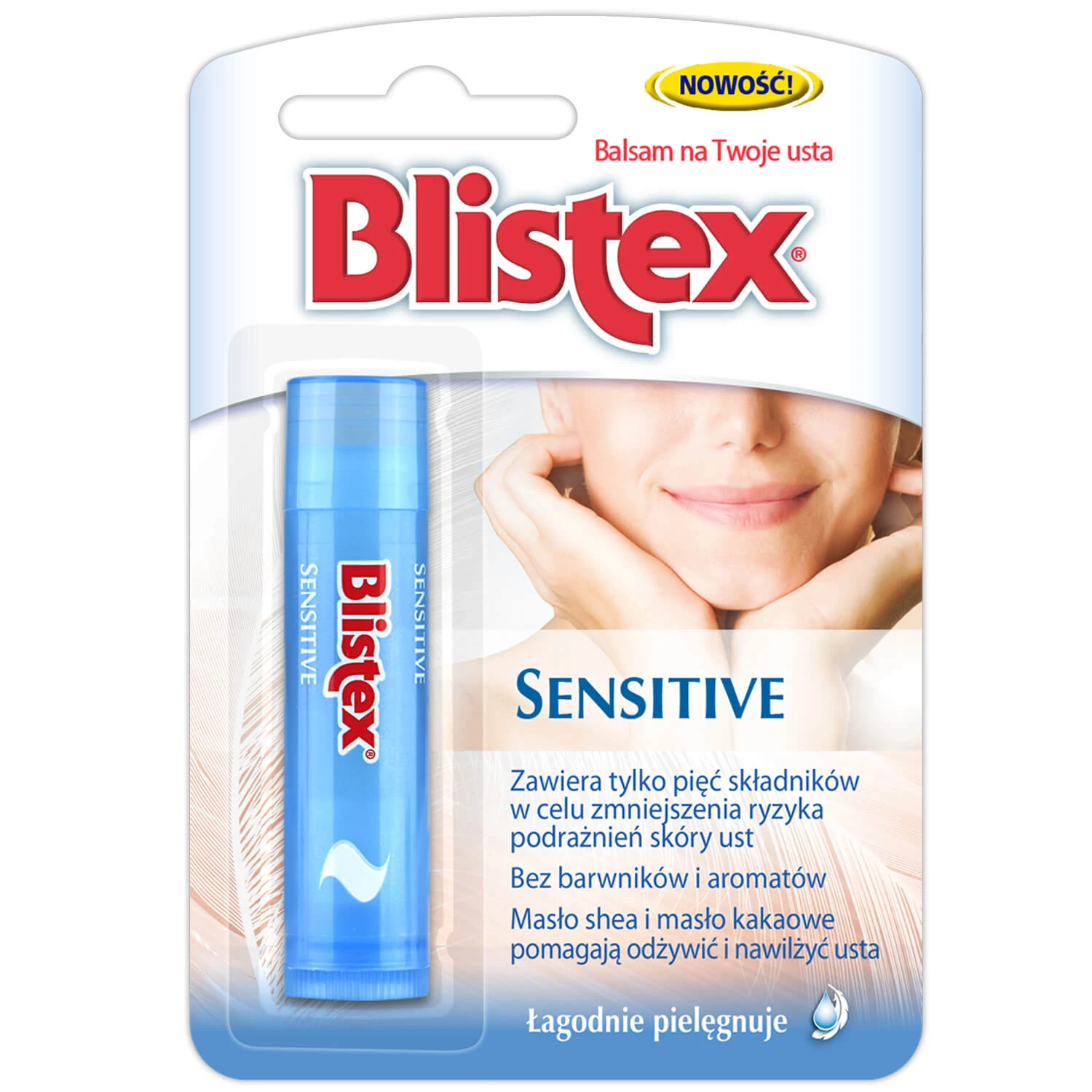 Blistex Sensitive, balsam de buze, 4.25 g
