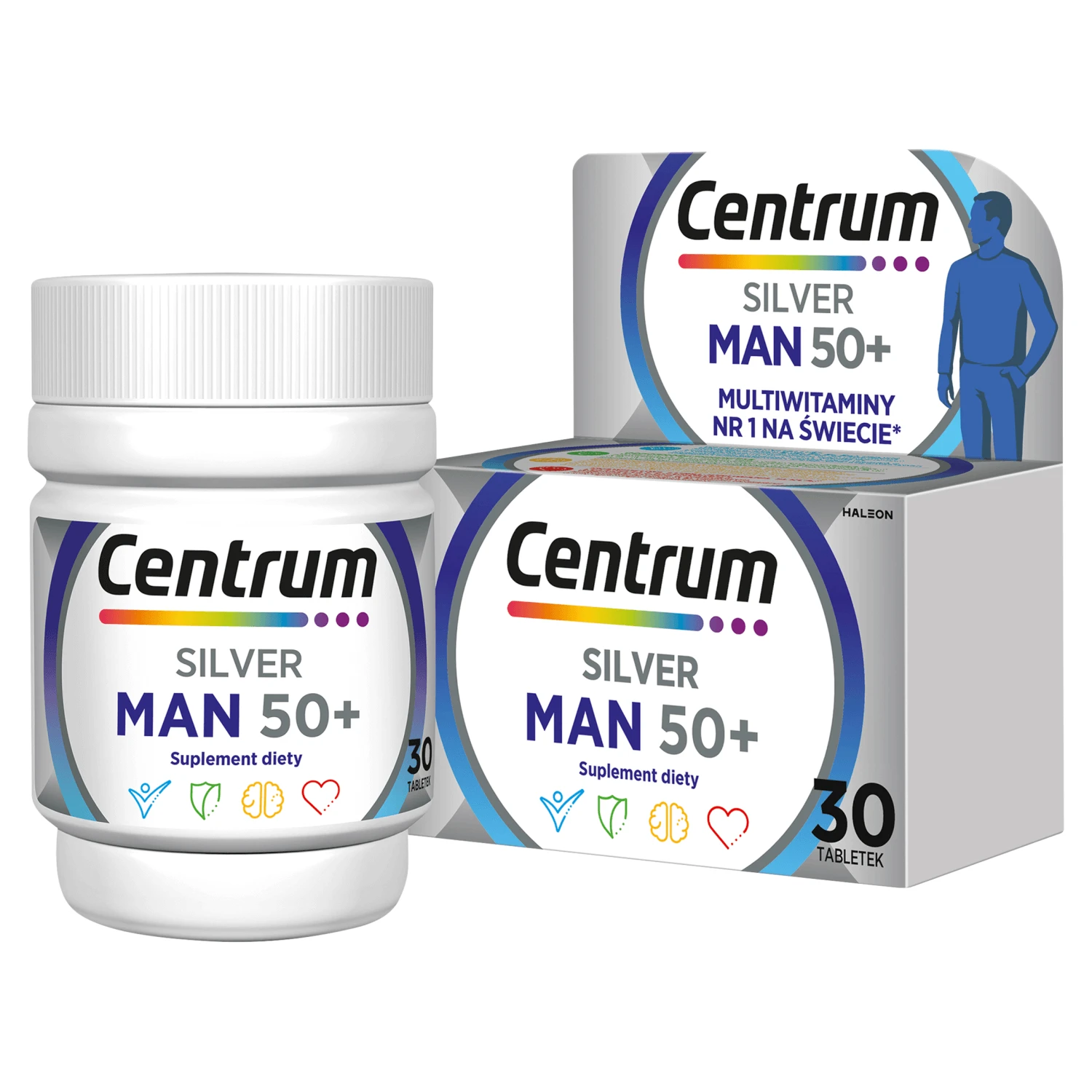 Centrum Man 50+, 30 comprimate