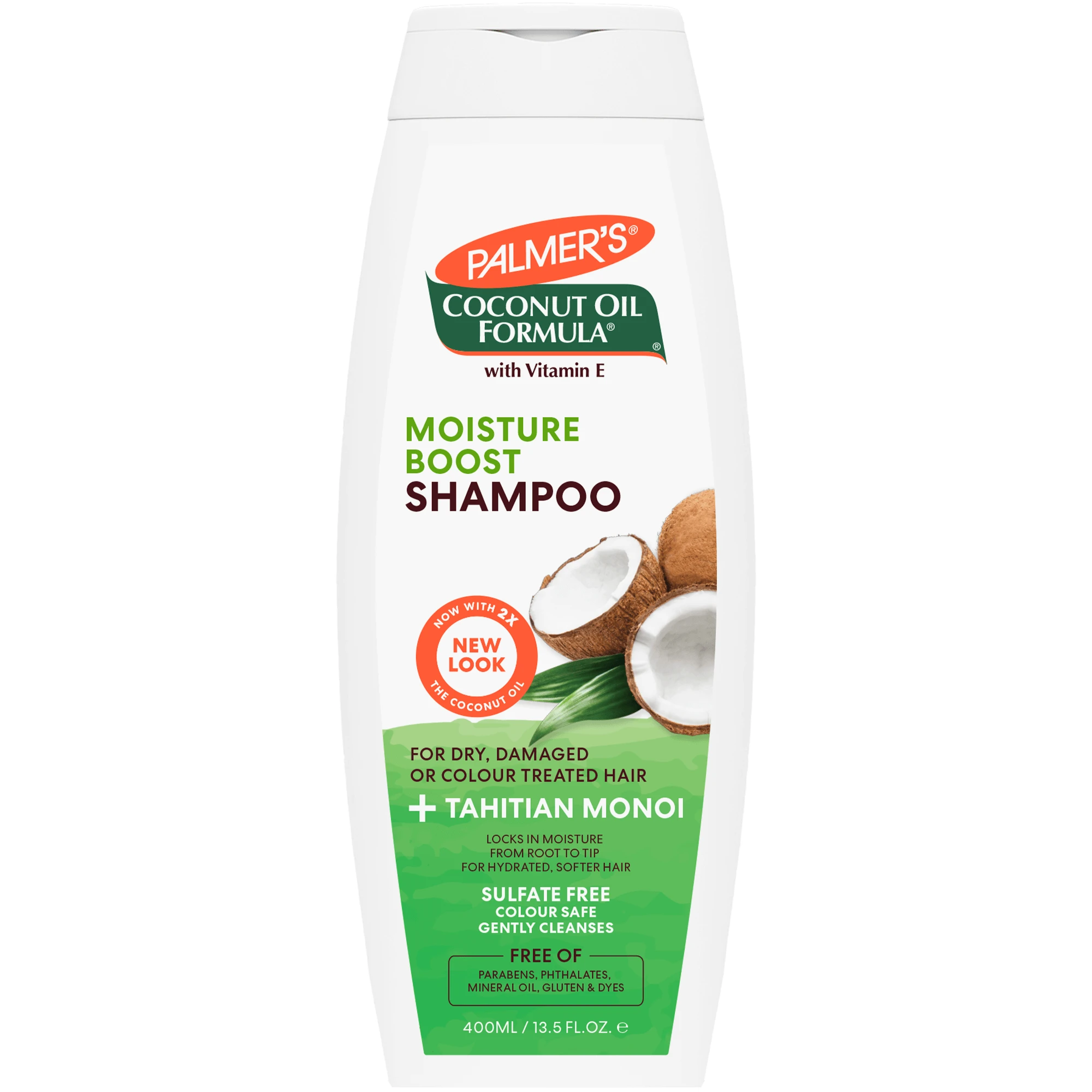 Palmer's Coconut Oil Formula, șampon hrănitor și hidratant pe bază de ulei de nucă de cocos, 400 ml