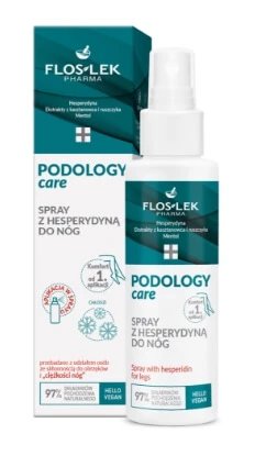 Flos-Lek Pharma Podology Care Spray pentru picioare cu hesperidină, 100 ml