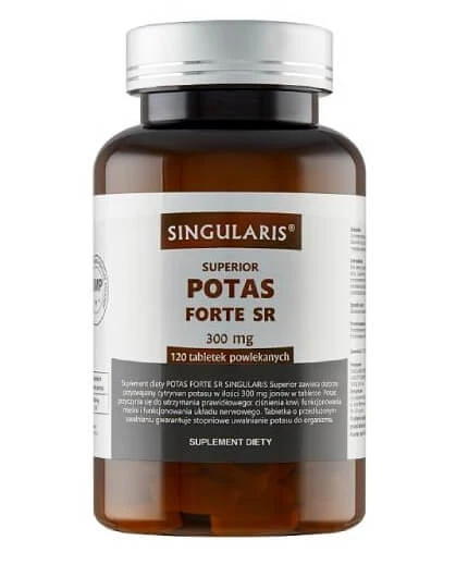Singularis Potasiu Forte SR 300mg, 120 capsule