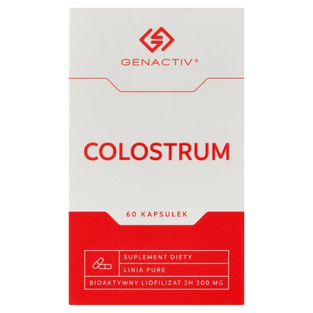 Genactiv Colostrum, 60 capsule