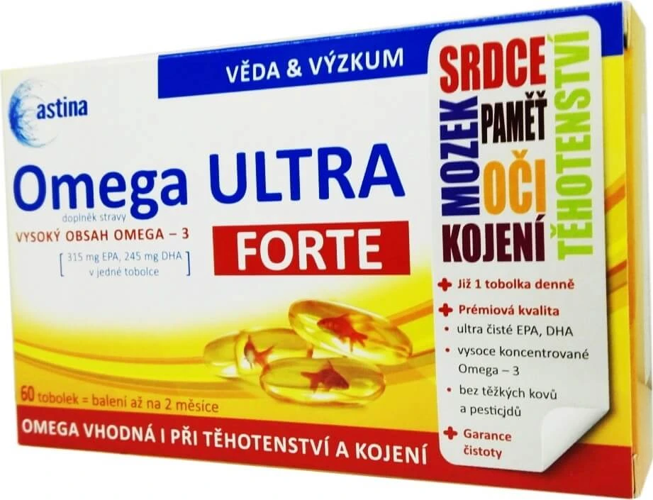 Astina Omega ULTRA FORTE 1×60 cps, supliment alimentar