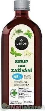 LEROS SIRUP GOOD DIGESTION 1×250 ml, sirop pentru susținerea digestiei