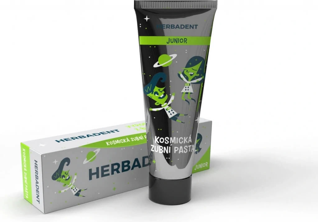 HERBADENT original JUNIOR Cosmic pastă de dinți 1×75 g, pastă de dinți