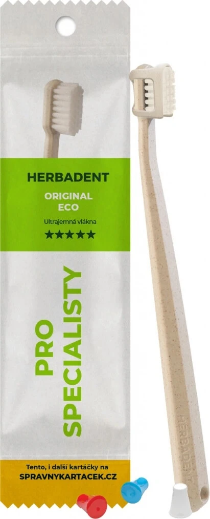 Periuță de dinți HERBADENT Original ECO Ultra Soft 1×1 buc, periuță de dinți