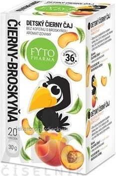 FYTO CHILDREN'S BLACK TEA BROSKINS decofeinizat 20×1,5 g, ceai negru pentru copii