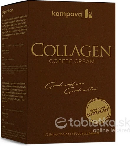 Kompava Collagen Coffee Cream 1×300 g, pulbere