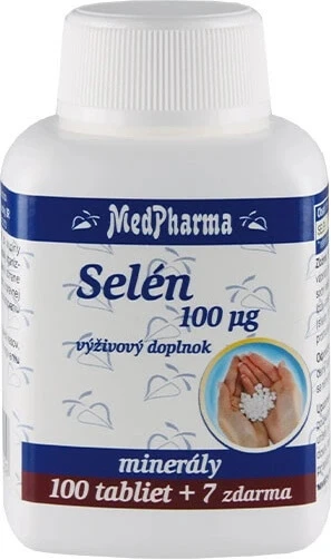 MedPharma SELEN 100 µg 1×107 tbl, seleniu