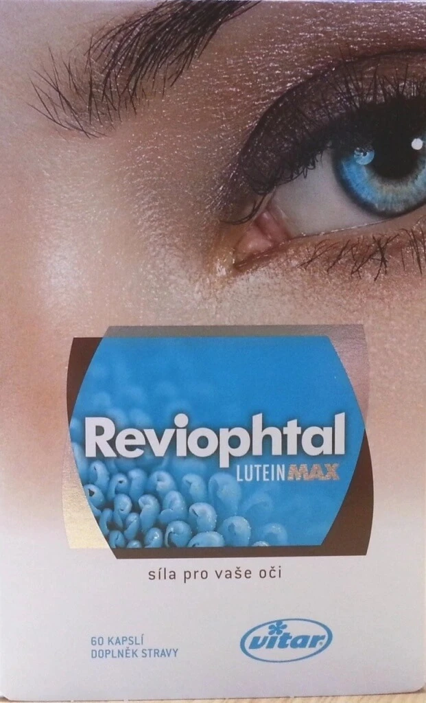 VITAR Reviophtal LUTEIN MAX 1×60 cps, supliment alimentar