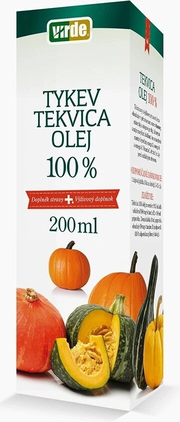 VIRDE Dovleac 100% ulei 1×200 ml, supliment alimentar