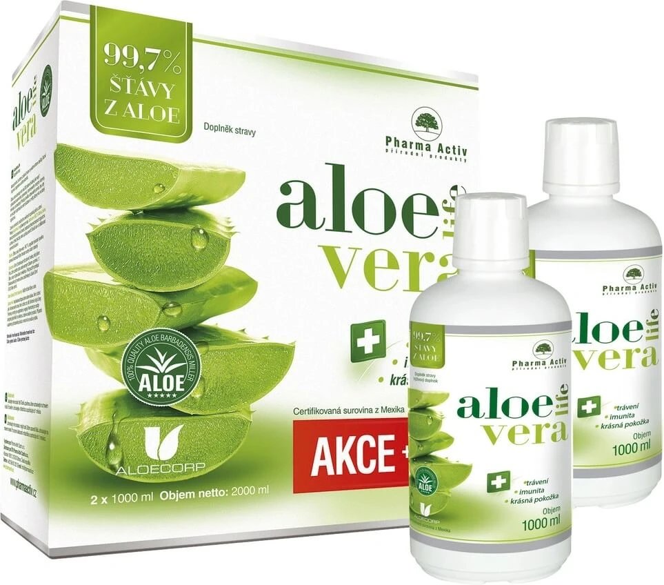 Pharma Activ AloeLive ACTION 1×1 set, detoxifiere corporală