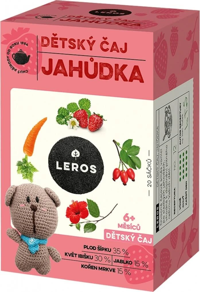 LEROS CHILDREN'S TEA JAHÔDKA 20×2g, ceai