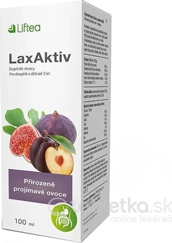 LIFTEA LaxAktiv KIDS 1×100 ml, lichid (soluție)