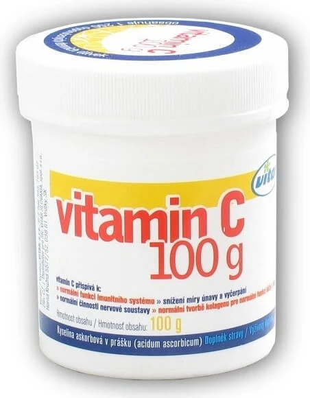 VITAR Vitamina C 1×100 g, vitamina C pulbere