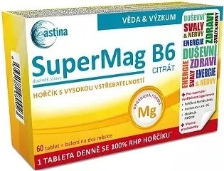 Astina SuperMag B6 CITRAT 1×60 tbl