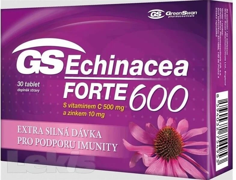 GS Echinacea FORTE 600mg 1×30 tbl, supliment alimentar