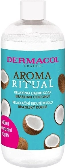 Dermacol Aroma Ritual - lichid de reumplere. săpun brazilian nucă de cocos 1×500 ml