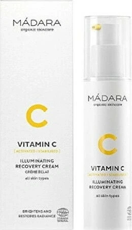 Mádara Brightening Facial Cream With Vitamin C 1×50 ml, cremă hidratantă