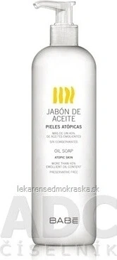 BABÉ Gel de duș OMEGA 1×500 ml, gel de ulei