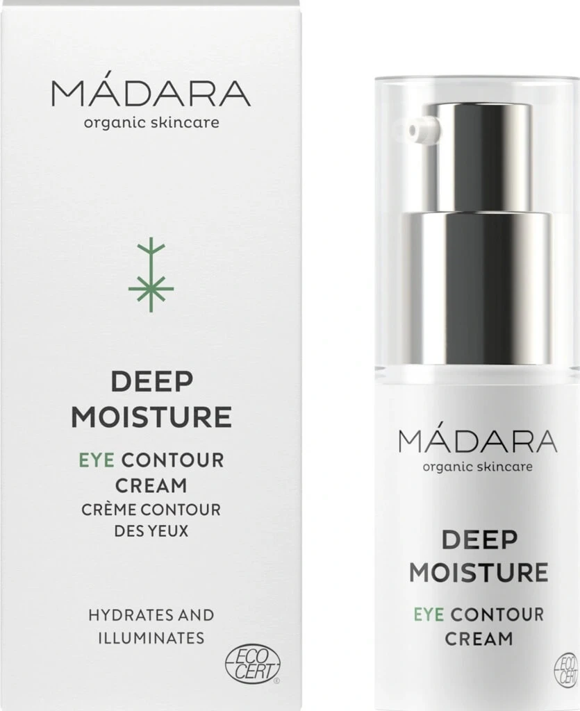 Mádara DEEP MOISTURE Eye Area Cream 1×15 ml, Cremă pentru zona ochilor