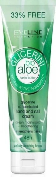 EVELINE Glicerini cremă de mâini și unghii cu Aloe Vera 100ml 1×100 ml, cremă