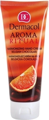 Crema de mâini DERMACOL AROMA RITUAL Belgian Chocolate 1×100 ml, cremă de mâini