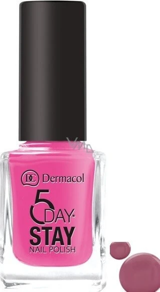 Dermacol Lac de unghii de lungă durată 5 Days Stay No.34 Boho chic 1×11 ml, lac de unghii