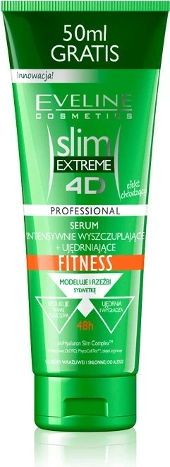 EVELINE SLIM 4D Fitness Ser intensiv de slăbire și fermitate 250ml 1×250 ml, ser