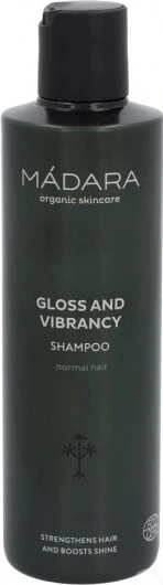 MÁDARA Șampon pentru strălucire și revitalizare a părului normal 1×250 ml, Șampon natural certificat
