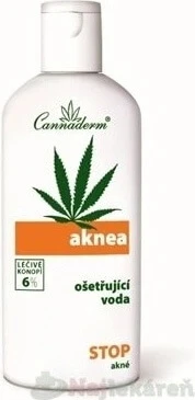 Cannaderm AKNEA apă de tratament 1×200 ml, apă de tratament pentru acnee