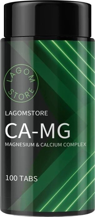Lagomstore Calcium-Magneziu 1×100 tbl, supliment alimentar