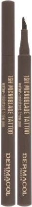 Dermacol 16H Microblade Tattoo stilou pentru sprâncene nr.03 1×1 ml, marker pentru sprâncene