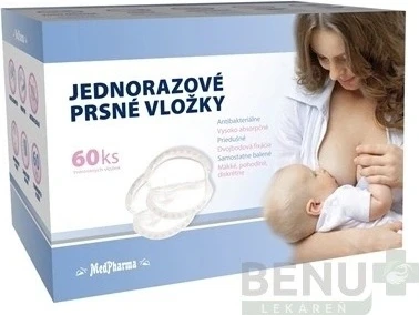 MedPharma SINGLE USE BREAST INSERTS 1×60 buc, tampoane pentru sân