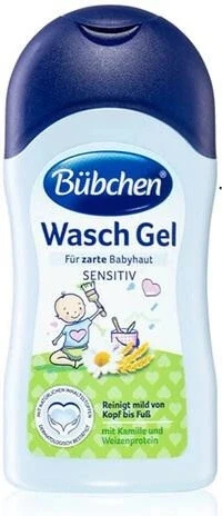 Bübchen Gel de spălare pentru bebeluși, 50 ml 1×50 ml, gel de spălare
