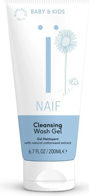 NAÏF Gel de curățare și spălare pentru copii și bebeluși 1×200 ml, gel de curățare și spălare